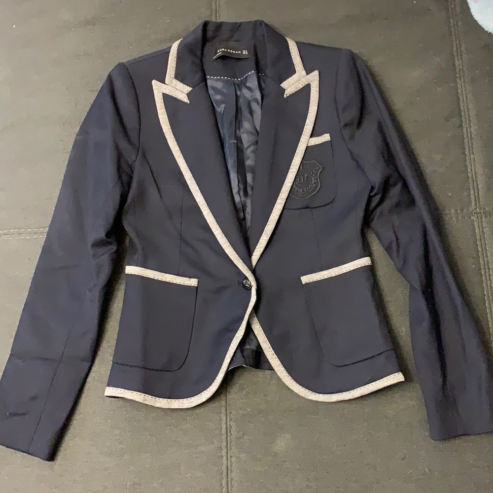 Zara women wool jacket size S